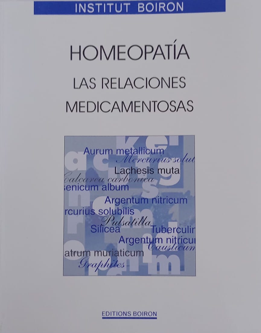 HOMEOPATIA LAS RELACIONES MEDICAMENTOSAS